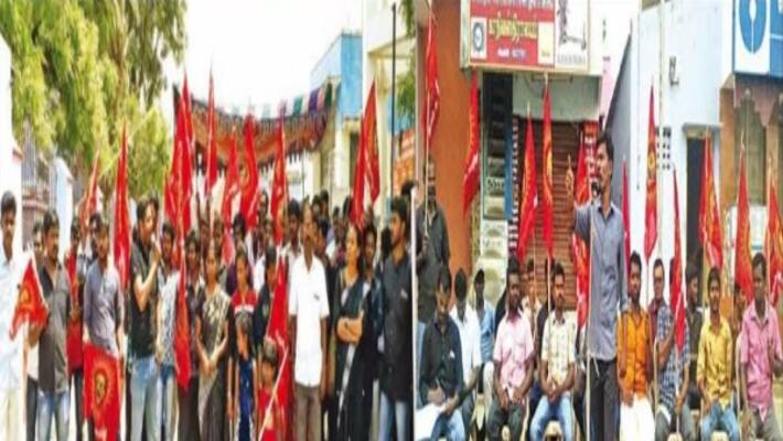 Sterlite plant will be closed - continues demonstration by naam Tamizhar Sterlite plant will be closed - continues demonstration by naam Tamizhar