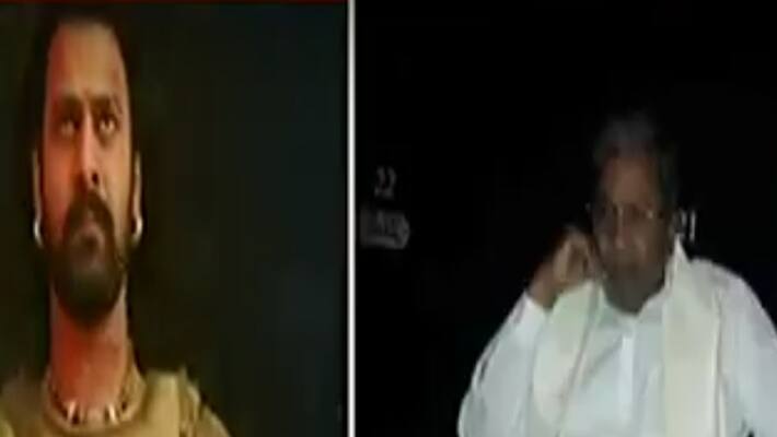 CM Siddaramaiah watch Bahubali 2 at mall CM Siddaramaiah watch Bahubali 2 at mall