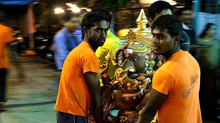 Ganesh Chaturthi 2019, lord Ganesha Immersion started