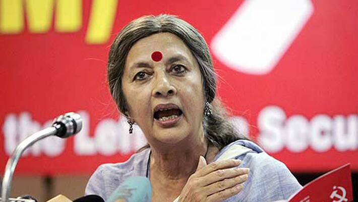 cpi brinda karat criticises pm modi govt over triple talaq bill, attack on dalits cpi brinda karat criticises pm modi govt over triple talaq bill, attack on dalits