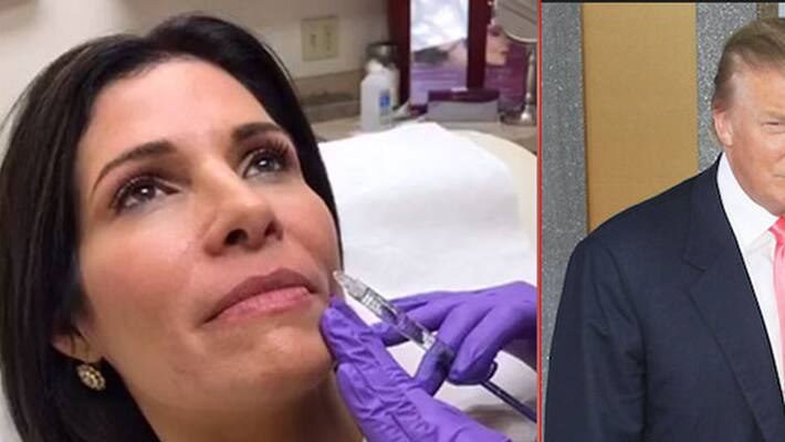 this woman wants to resemble like melania trump this woman wants to resemble like melania trump