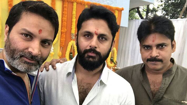 nitin megha akash pawan kalyan movie chal mohanranga first look nitin megha akash pawan kalyan movie chal mohanranga first look