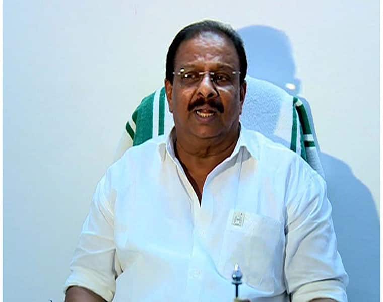 K Sudhakaran booked for speech made during assembly polls