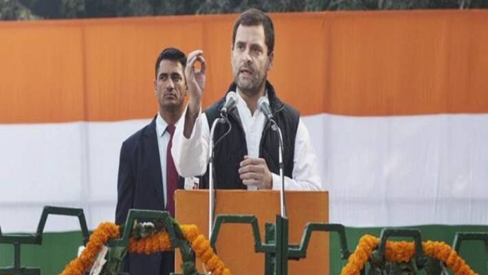 Rahul Gandhi to accept Dalit-made Indian flag 'insulted' by Gujarat CM Vijay Rupani Rahul Gandhi to accept Dalit-made Indian flag 'insulted' by Gujarat CM Vijay Rupani