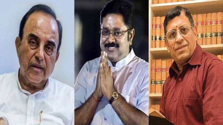Behind reason Gurumurthy and subramaniyan swamy support ttv dinakaran Behind reason Gurumurthy and subramaniyan swamy support ttv dinakaran