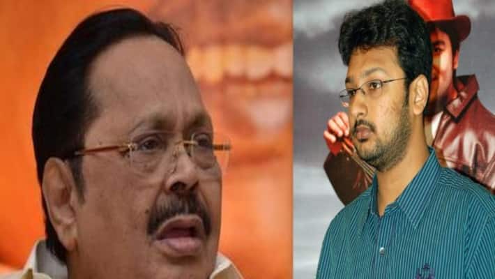 Azhagiri son durai dhayanidhi Tweet against Duraimurugan Azhagiri son durai dhayanidhi Tweet against Duraimurugan