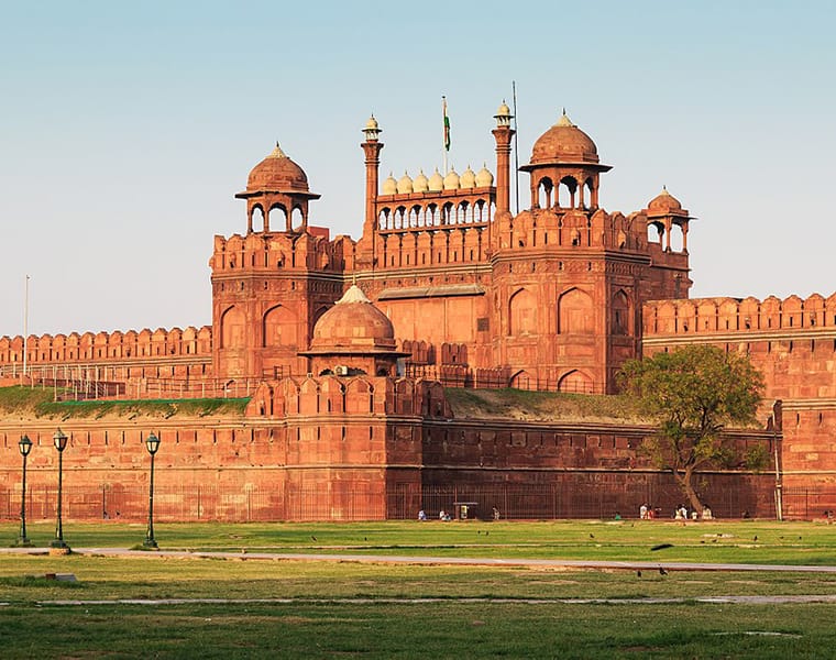 Emperor Shah Jahan built the Red Fort when he shifted his capital from Agra to Delhi. The fort became the political hub of the Mughals.