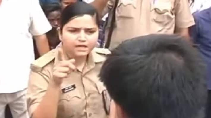 up woman cop who stood up against bjp leaders is transferred up woman cop who stood up against bjp leaders is transferred