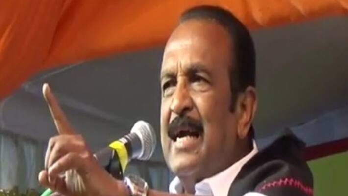 Vaiko is planned to start a campaign against sterlite Vaiko is planned to start a campaign against sterlite