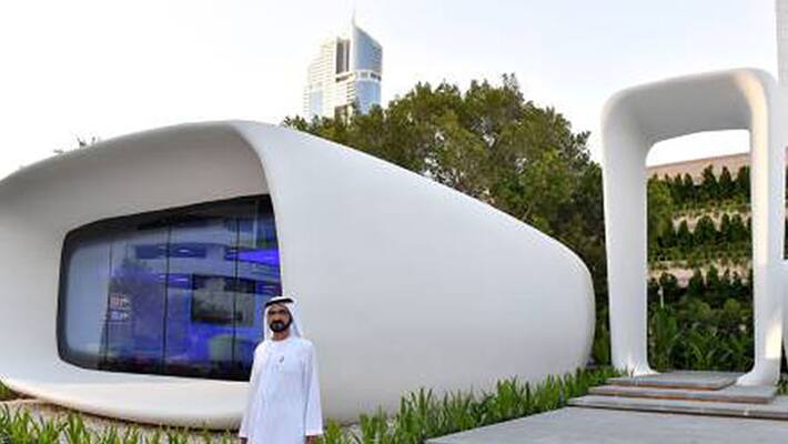 World's first 3D-printed office opens in Dubai World's first 3D-printed office opens in Dubai