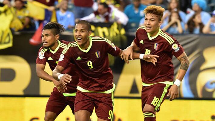 Venezuela shock Uruguay to close on Copa America quarter-finals Venezuela shock Uruguay to close on Copa America quarter-finals