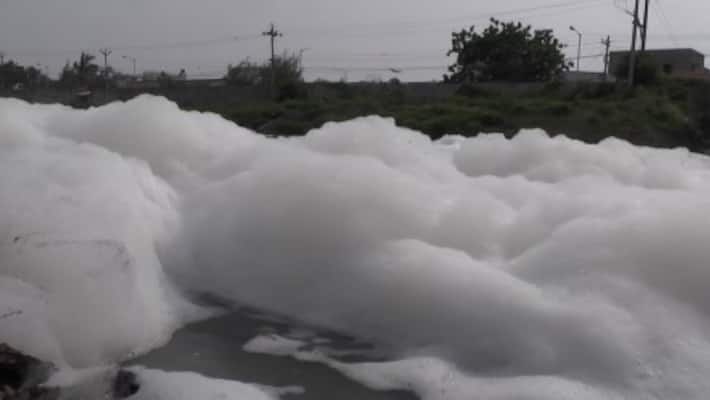 chemical wastage in cooum river chennai chemical wastage in cooum river chennai