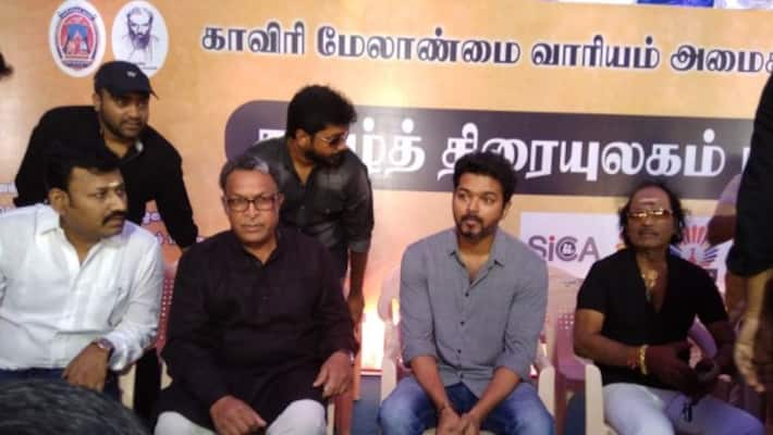 cinema field protest for cauvery issue cinema field protest for cauvery issue