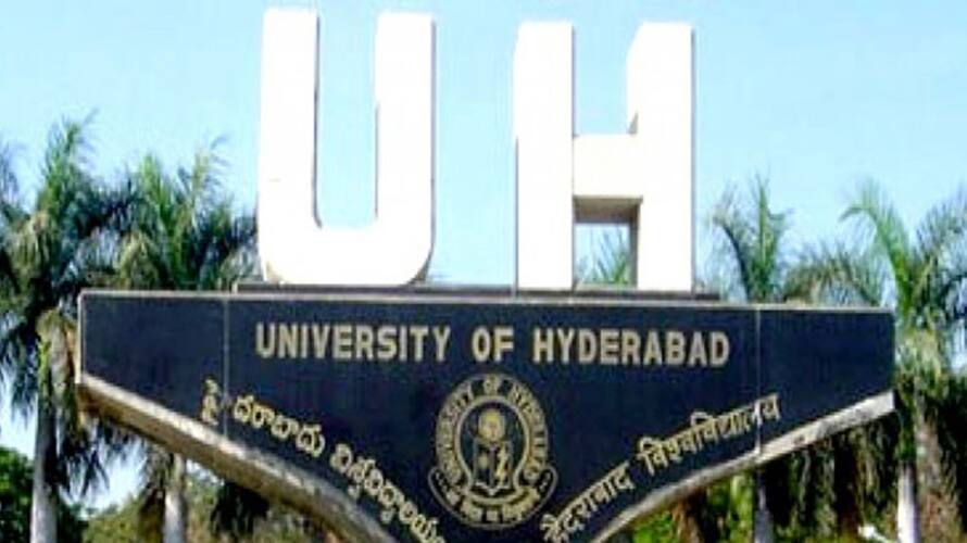 high tension at hcu campus in hyderabad high tension at hcu campus in hyderabad