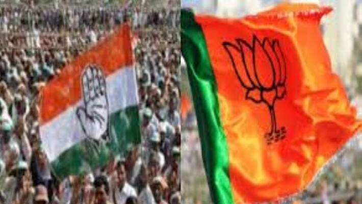 Gujarat and himachal pradesh BJP leading Gujarat and himachal pradesh BJP leading