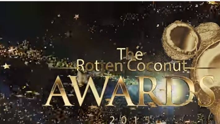 Rotten Coconut Awards 2015 Rotten Coconut Awards 2015