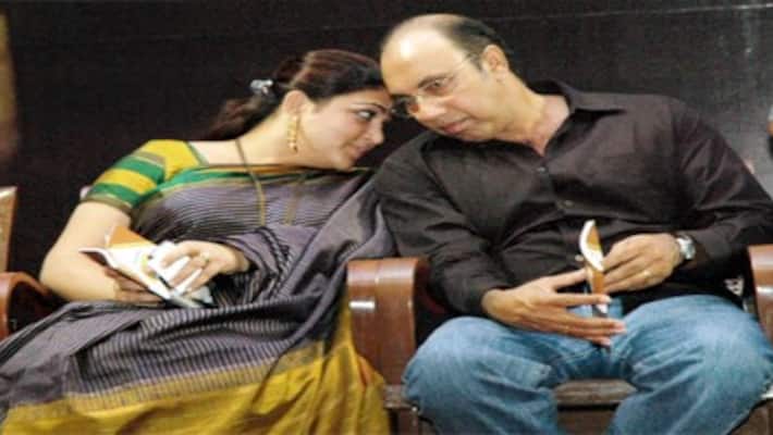 Actor Sathyaraj support for DMK candidate in Thousand lamps constituency... Action response from Kushboo! Actor Sathyaraj support for DMK candidate in Thousand lamps constituency... Action response from Kushboo!