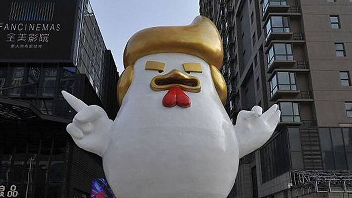 inflatable chicken pays a visit to the white house inflatable chicken pays a visit to the white house