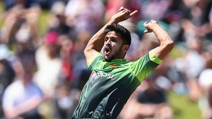 Hasan Ali slightly pulled his shoulder muscle while celebrating Hasan Ali slightly pulled his shoulder muscle while celebrating