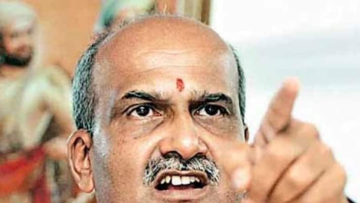 Right wing group pursues removal of ban on Muthalik from entering Goa Right wing group pursues removal of ban on Muthalik from entering Goa