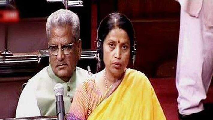Union Minister Krishna Raj falls ill during BJP parliamentary party meeting Union Minister Krishna Raj falls ill during BJP parliamentary party meeting
