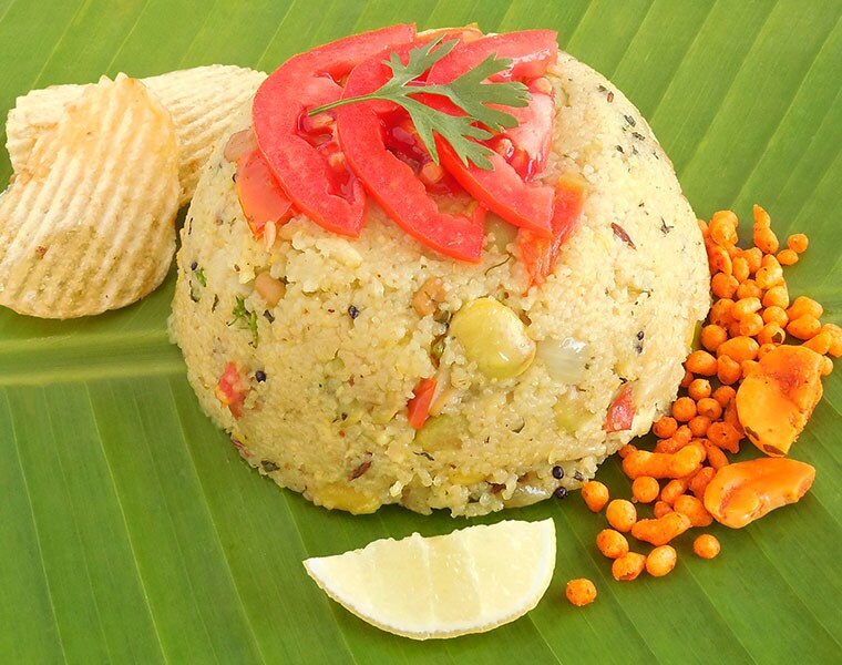 <p>ದಿನದ ಆರಂಭದಲ್ಲಿ ರವೆಯಿಂದ ಮಾಡಿದ ಉಪ್ಪಿಟ್ಟು ತಿನ್ನಬಹುದು. ಇದರಲ್ಲಿ, ಬಟಾಣಿ, ಕ್ಯಾರೆಟ್, ಈರುಳ್ಳಿ, ಕ್ಯಾಪ್ಸಿಕಂ, ಟೊಮ್ಯಾಟೊ, ಮೆಣಸಿನಕಾಯಿ, ಕೊತ್ತಂಬರಿ ಸೊಪ್ಪಿನಂತಹ ಹಸಿರು ತರಕಾರಿಗಳನ್ನು ಸಣ್ಣ ತುಂಡುಗಳಾಗಿ ಕತ್ತರಿಸಿ ತಯಾರಿಸಬಹುದು. ಒಂದರಿಂದ ಎರಡು ಗಂಟೆಗಳ ನಂತರ, ಕ್ಯಾರೆಟ್ ಜ್ಯೂಸ್, ಆಪಲ್, ಕಿವಿ ತಿನ್ನಬೇಕು. </p>