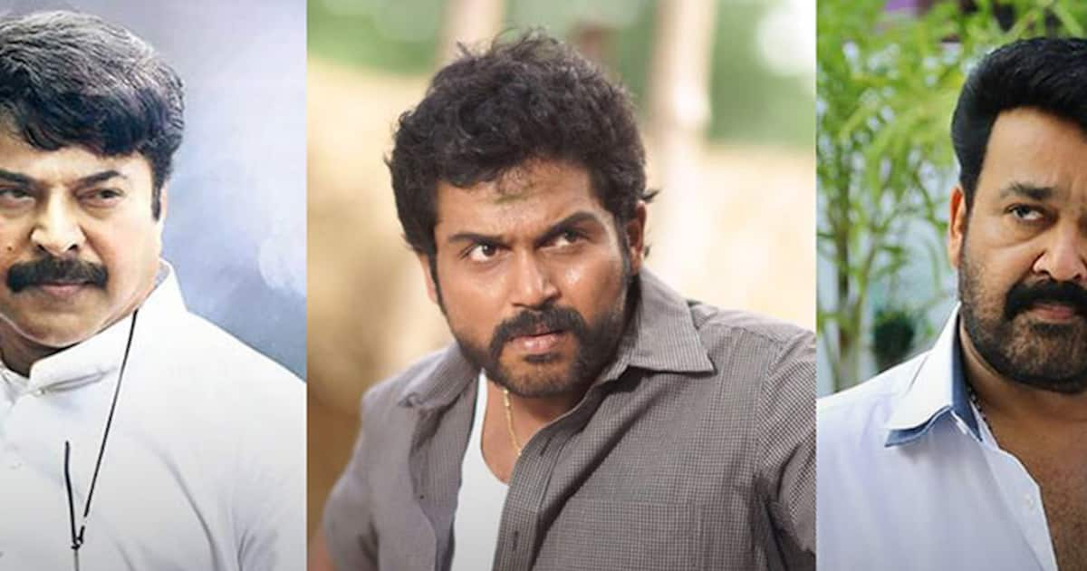 Check out what Karthi talks about Mammootty and Mohanlal!