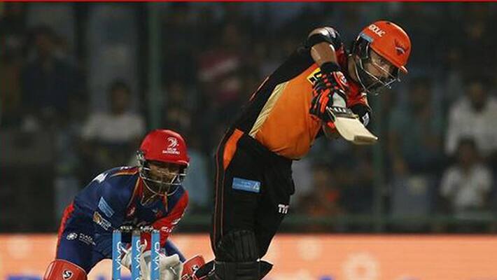 Delhi ace 186 chase to upset Sunrisers Delhi ace 186 chase to upset Sunrisers