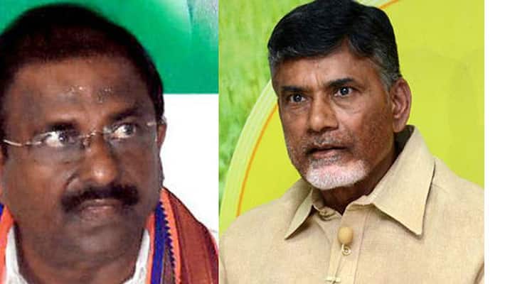 bjp mlc somu veerraju slams chandrababu naidu bjp mlc somu veerraju slams chandrababu naidu
