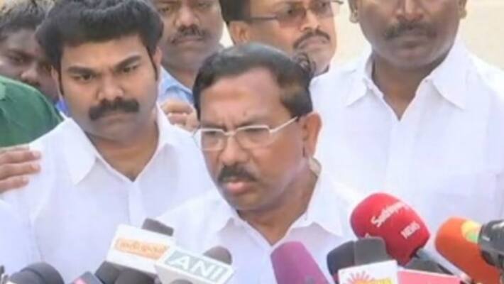 The anarchy done by the DMK is not insignificant .. it is the AIADMK government again .. the minister Confident. The anarchy done by the DMK is not insignificant .. it is the AIADMK government again .. the minister Confident.