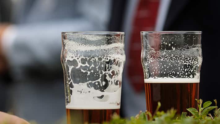 AP Excise Minister promotes beer AP Excise Minister promotes beer