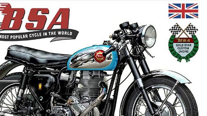 BSA Electric Motorcycle To Be Developed by Classic Legends BSA Electric Motorcycle To Be Developed by Classic Legends