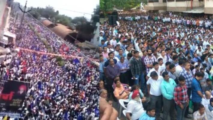 parade against GST in surat parade against GST in surat