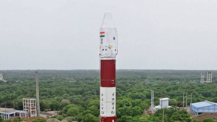 Countdown begins for PSLVC35 SCATSAT1 Mission Countdown begins for PSLVC35 SCATSAT1 Mission