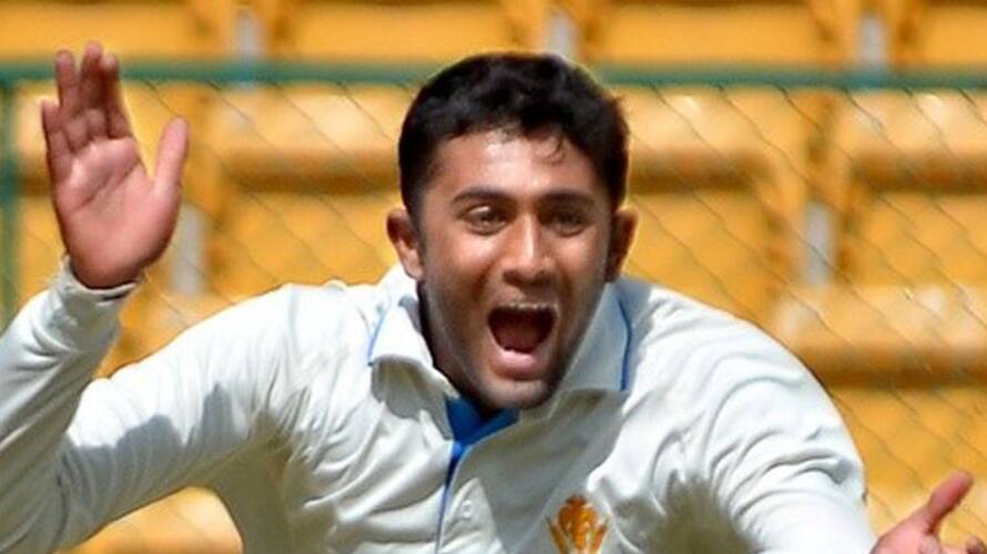 Ranji Trophy Karnataka thrash Uttarakhand by an innings and 281 runs to book a spot in Semi Final kvn Ranji Trophy Karnataka thrash Uttarakhand by an innings and 281 runs to book a spot in Semi Final kvn