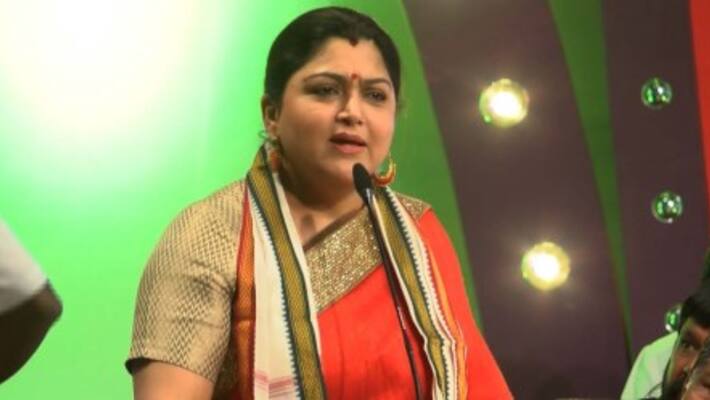 actress kushboo on pmk admk alliance actress kushboo on pmk admk alliance