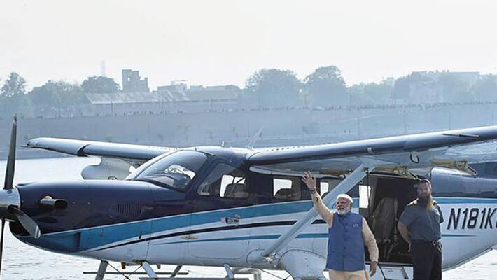 First ever sea plane service to be launched by PM Modi First ever sea plane service to be launched by PM Modi