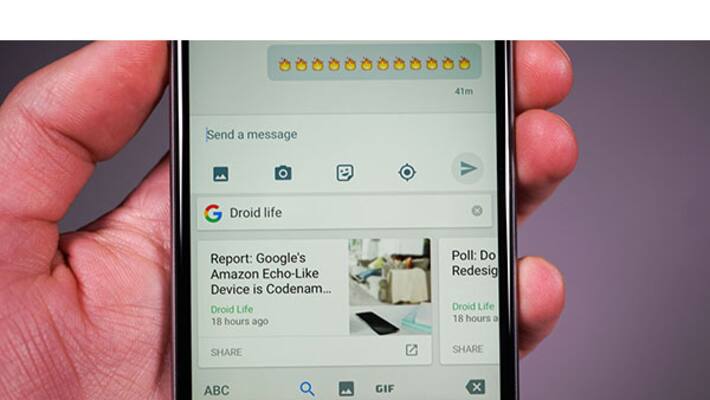 Google Gboard brings the power of Google to your iPhone’s keyboard Google Gboard brings the power of Google to your iPhone’s keyboard
