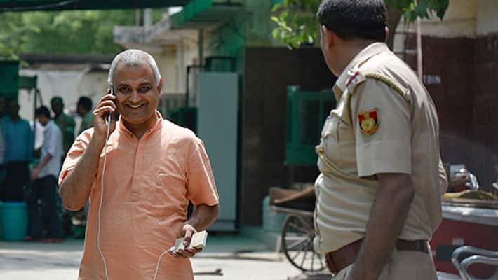AIIMS boundary wall case AAP MLA Somnath Bharti arrested AIIMS boundary wall case AAP MLA Somnath Bharti arrested