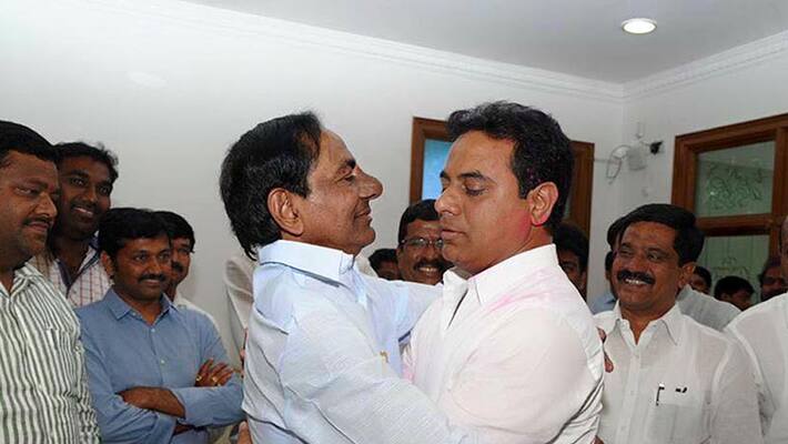 KCR national politics will facilitate KTR to become chief minister KCR national politics will facilitate KTR to become chief minister