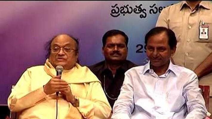 cm kcr to attend c narayana reddy final rites cm kcr to attend c narayana reddy final rites