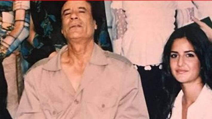 When Katrina Kaif met late Libyan dictator Muammar Gaddafi When Katrina Kaif met late Libyan dictator Muammar Gaddafi