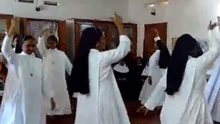 video nuns perform Thiruvathirakali viral social media debate video nuns perform Thiruvathirakali viral social media debate
