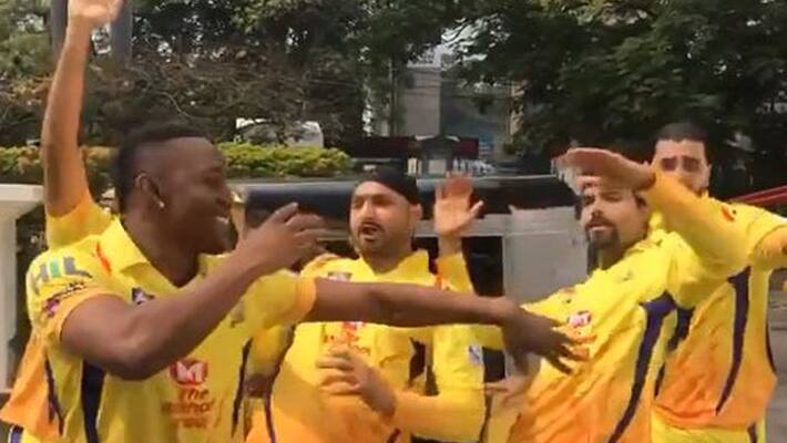 Dwayne Bravo's new song on CSK has got fans falling in love with it Dwayne Bravo's new song on CSK has got fans falling in love with it
