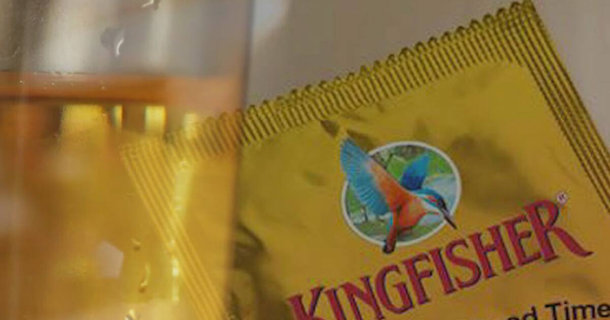 kingfisher beer pouch