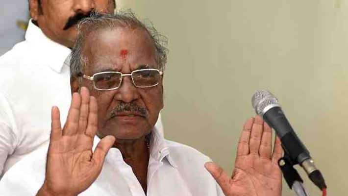 aiadmk leader madhusudhanan health condition critical aiadmk leader madhusudhanan health condition critical